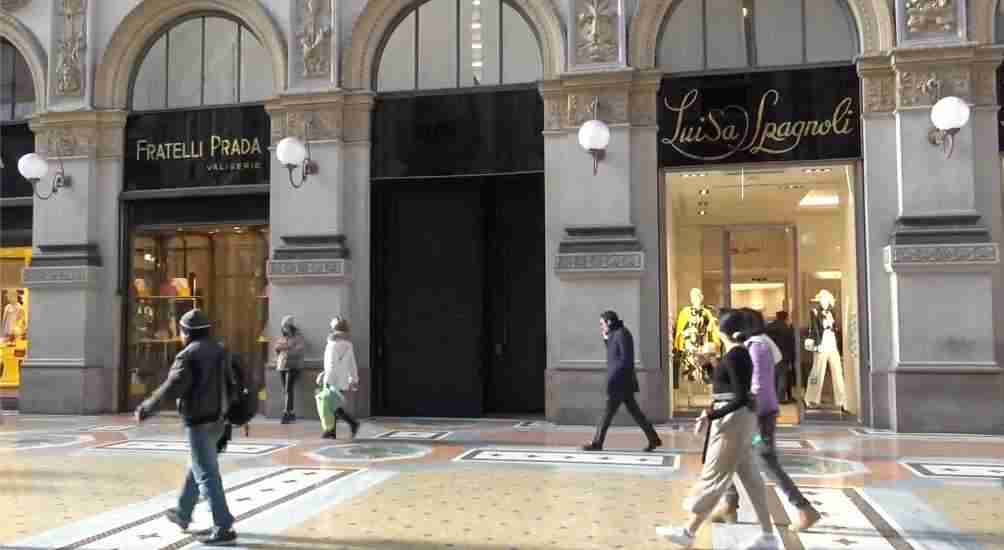 Galleria Milano, Buccellati fuori per colpa di un soppalco