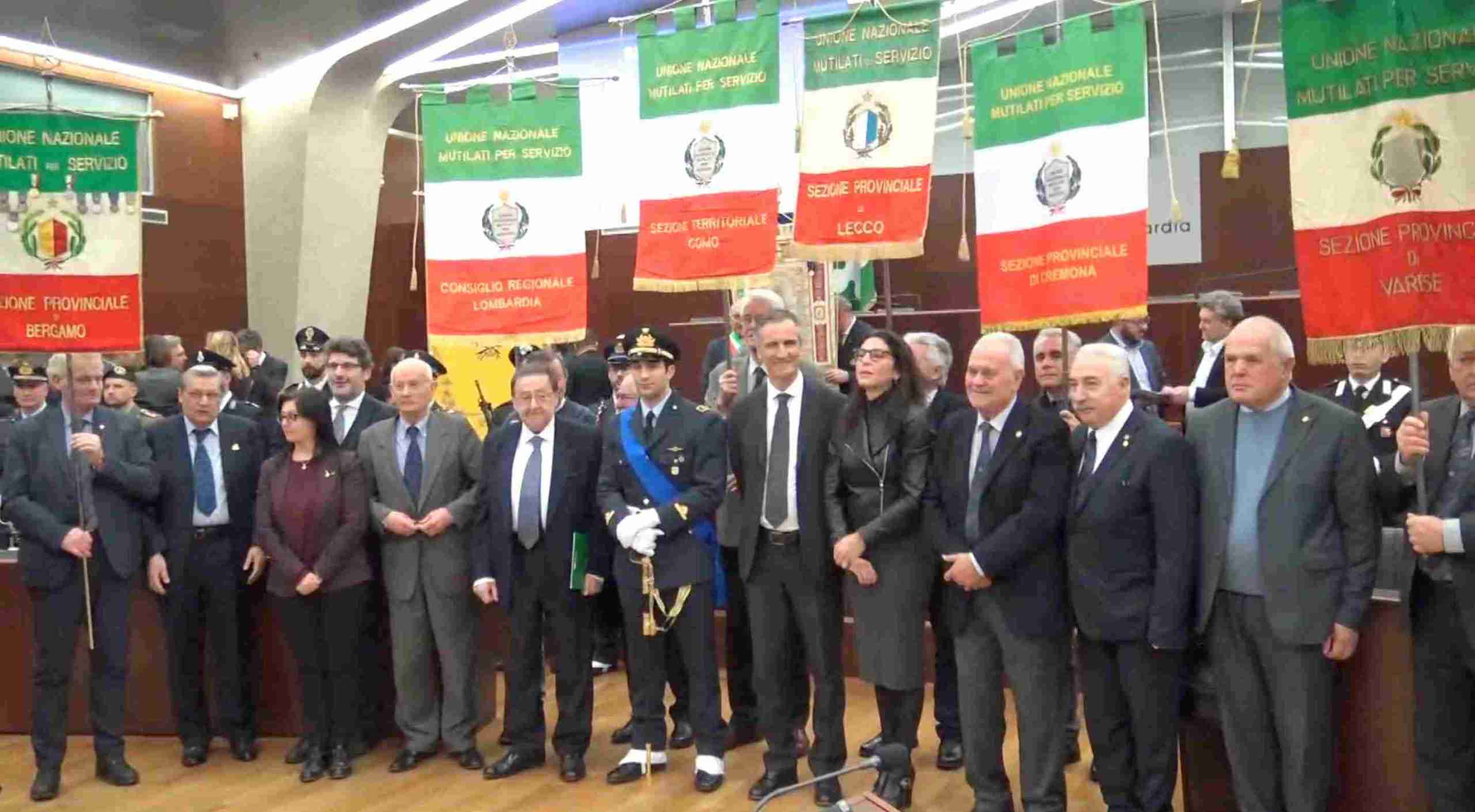 Consiglio Regionale a Milano, la cerimonia in ricordo dei caduti nell’adempimento del loro lavoro