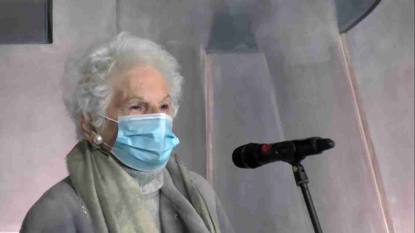 Segre e Sala al Memoriale della Shoah per ricordare gli ebrei deportati dal binario 21