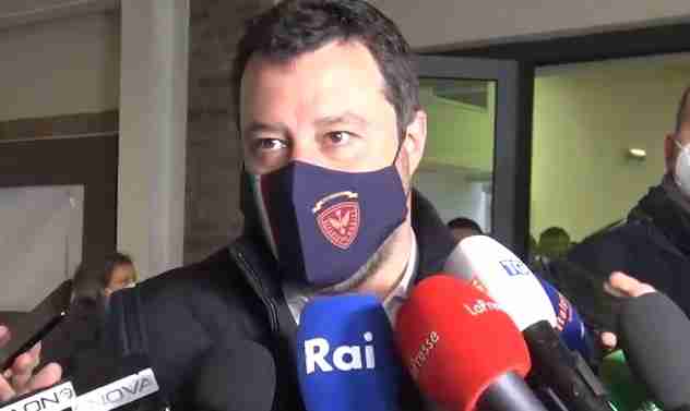 Salvini allontana la scelta del candidato sindaco: “Prima i vaccini”