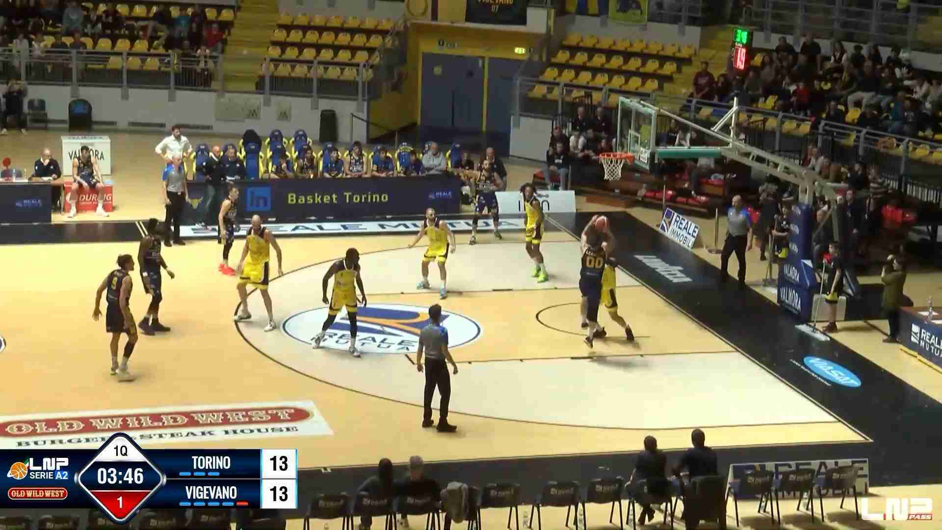 Basket, Vigevano a un soffio dall’impresa nella trasferta di Torino