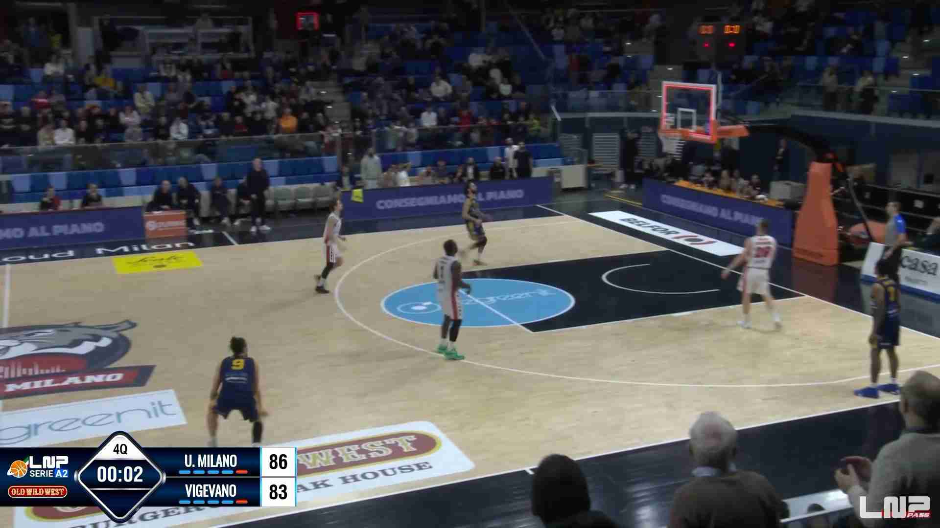 Basket A2, Vigevano condannata dagli episodi: l’Urania vince di 3 punti