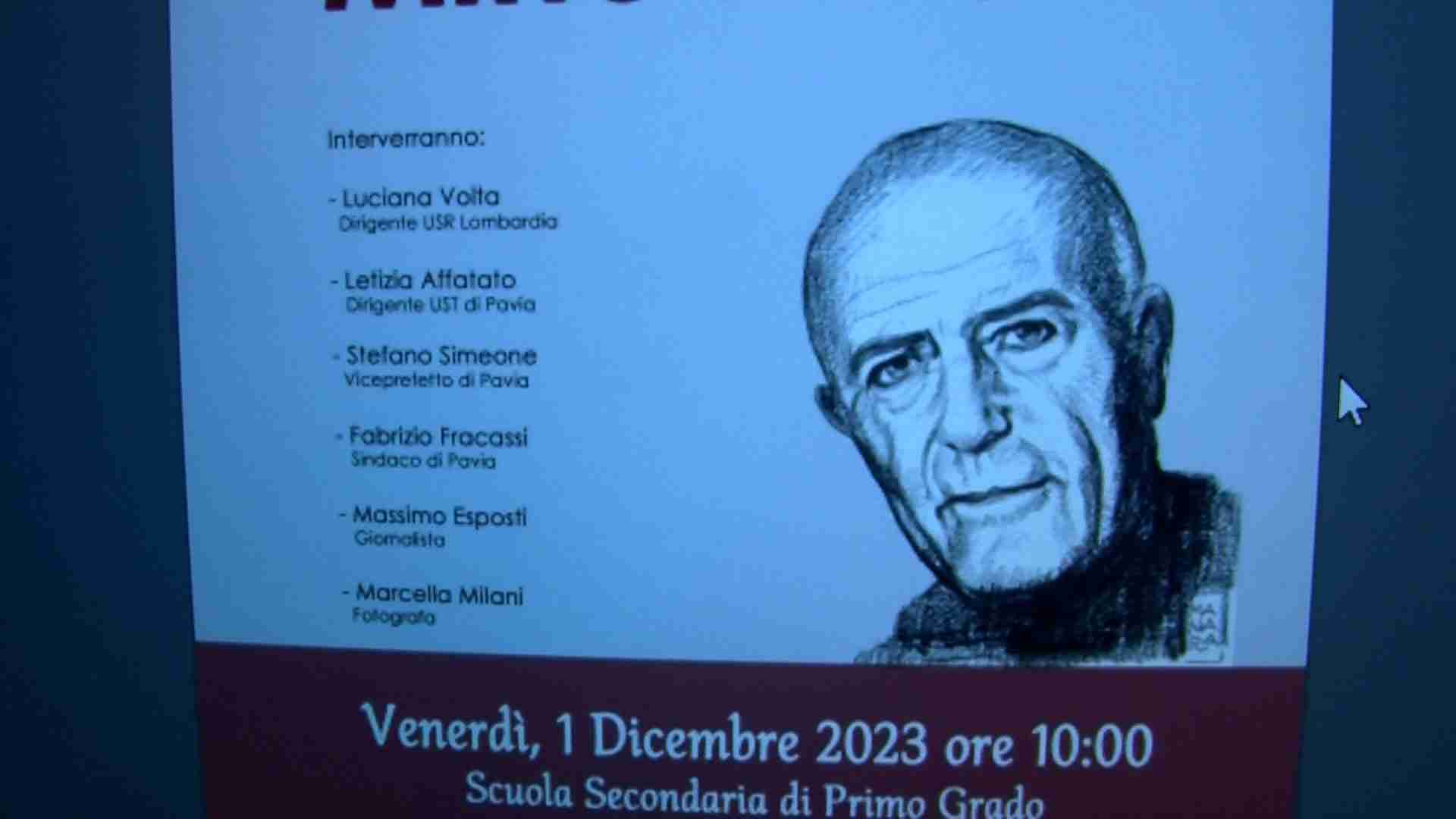 Pavia, l’istituto comprensivo di corso Cavour intitolato a Mino Milani