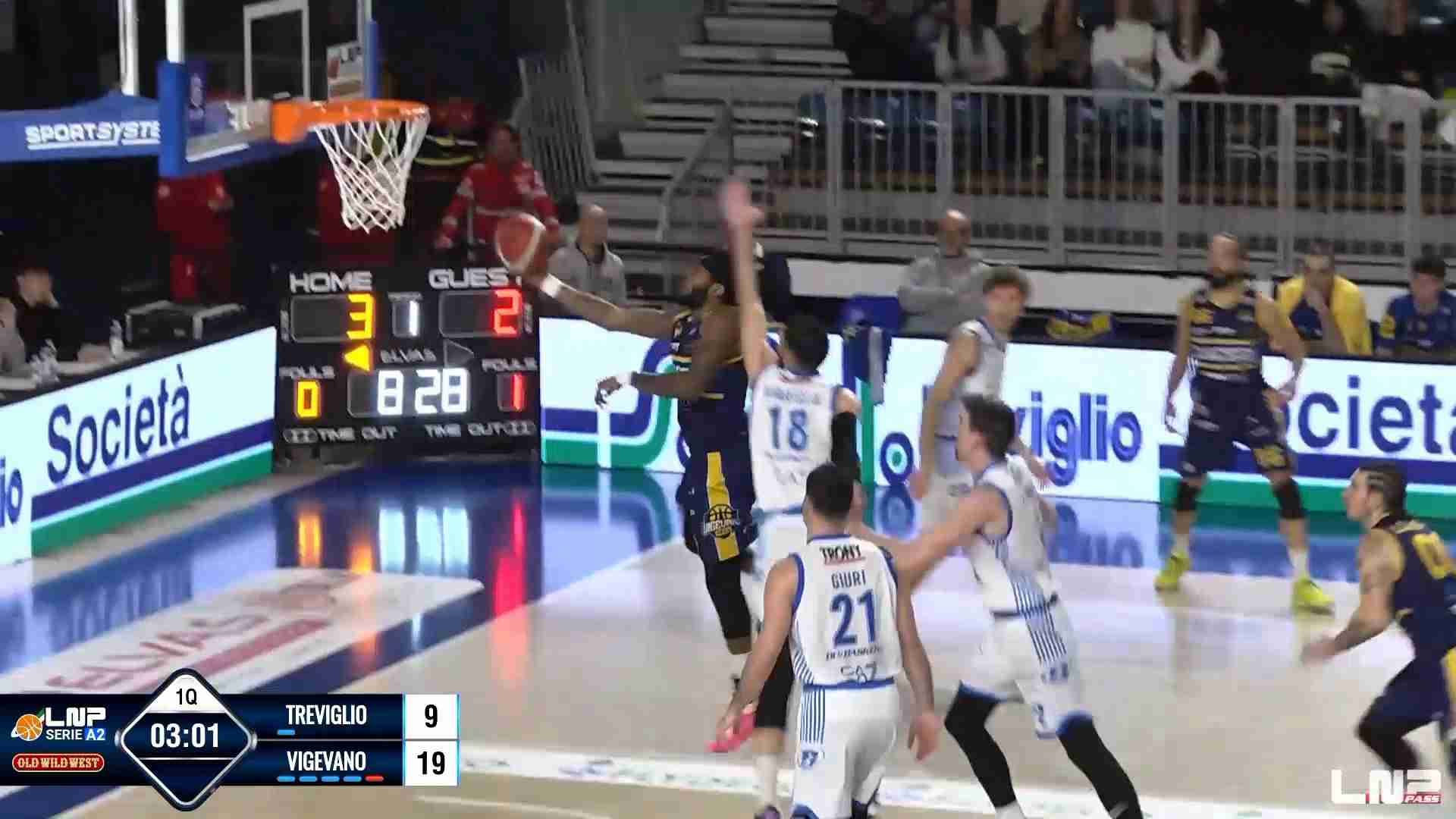 Basket A2, Vigevano domina a Treviglio: grande difesa e attacco in ritmo
