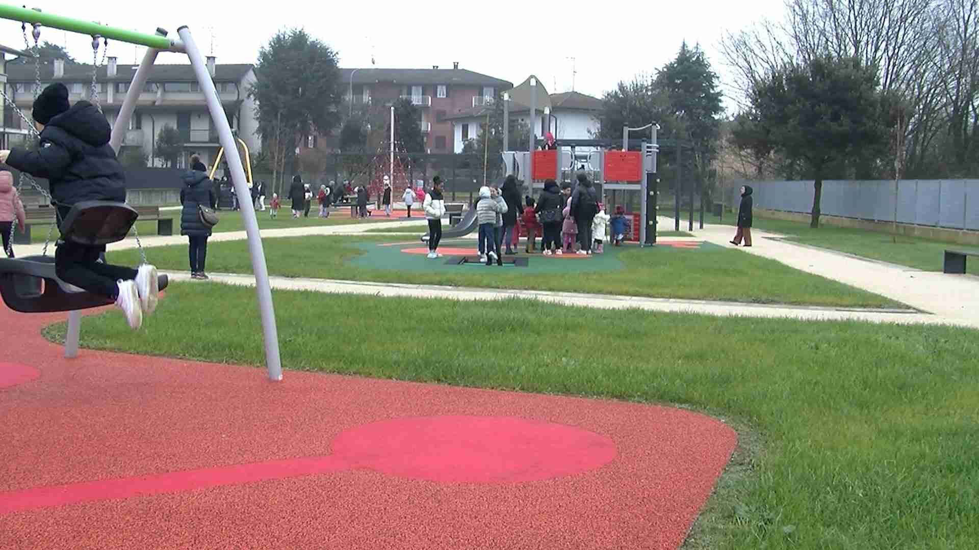 Pavia, ecco il nuovo parco di via Francana: uno spazio per le famiglie