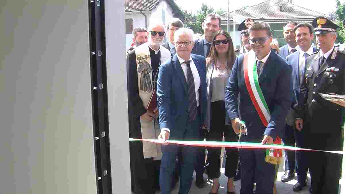 Robbio, inaugurata la nuova caserma dei carabinieri in via Palestro