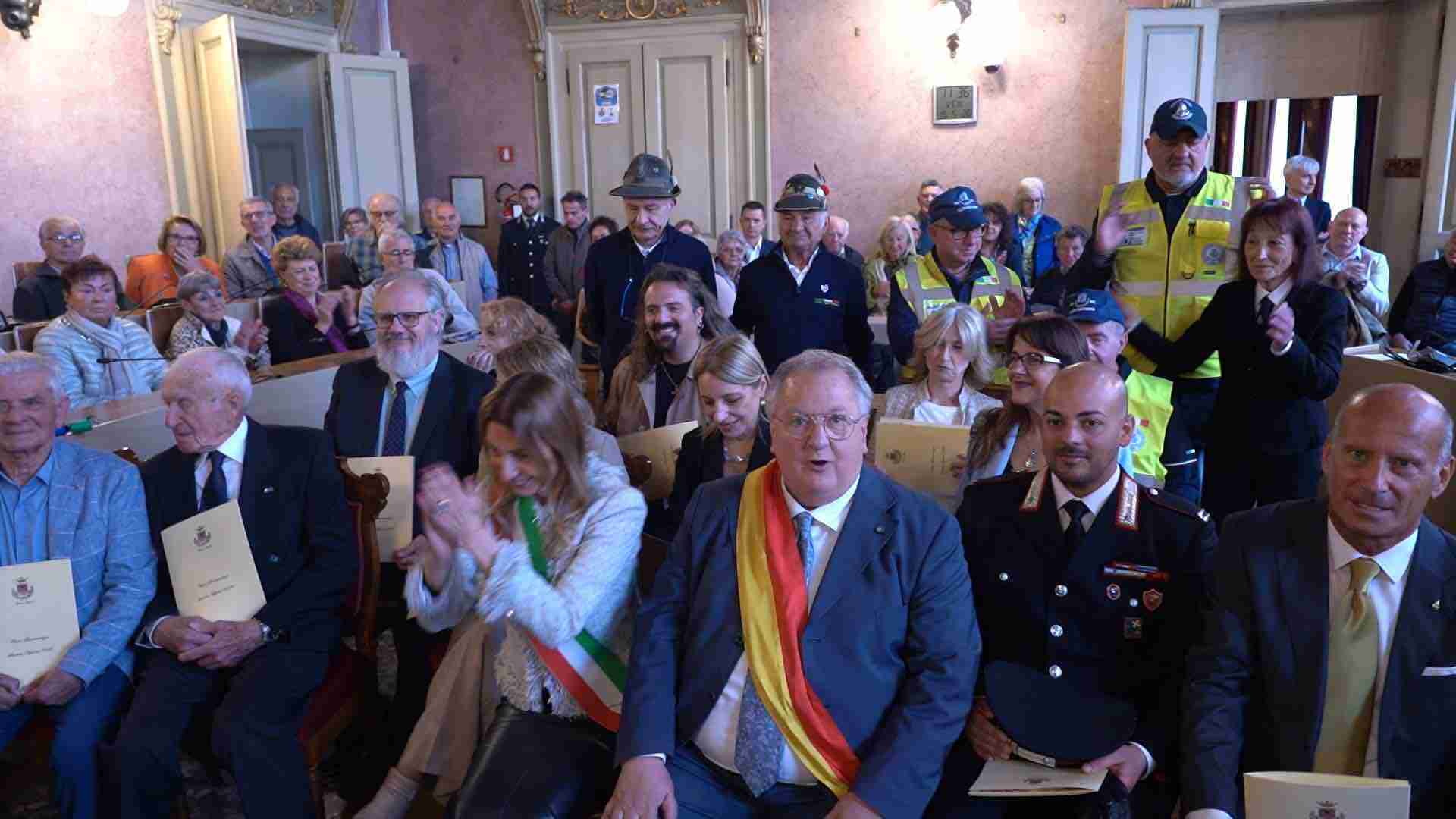 Voghera, consegnate le benemerenze civiche 2026: la cerimonia e gli interventi dei premiati