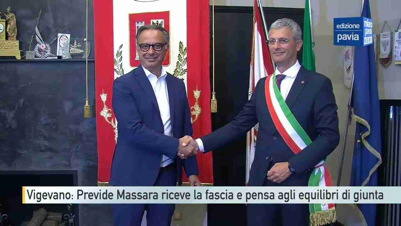 Vigevano: Previde Massara riceve la fascia e pensa agli equilibri di giunta
