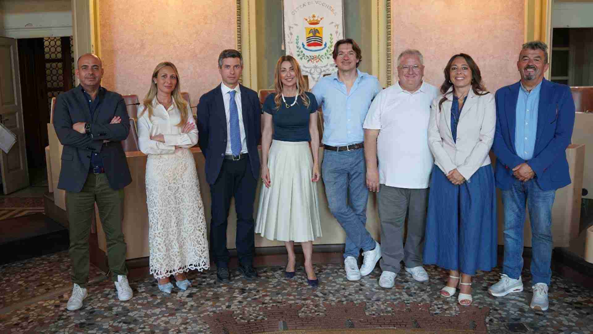 Voghera, ecco la nuova giunta Garlaschelli: lunedì 15 giugno il primo consiglio comunale