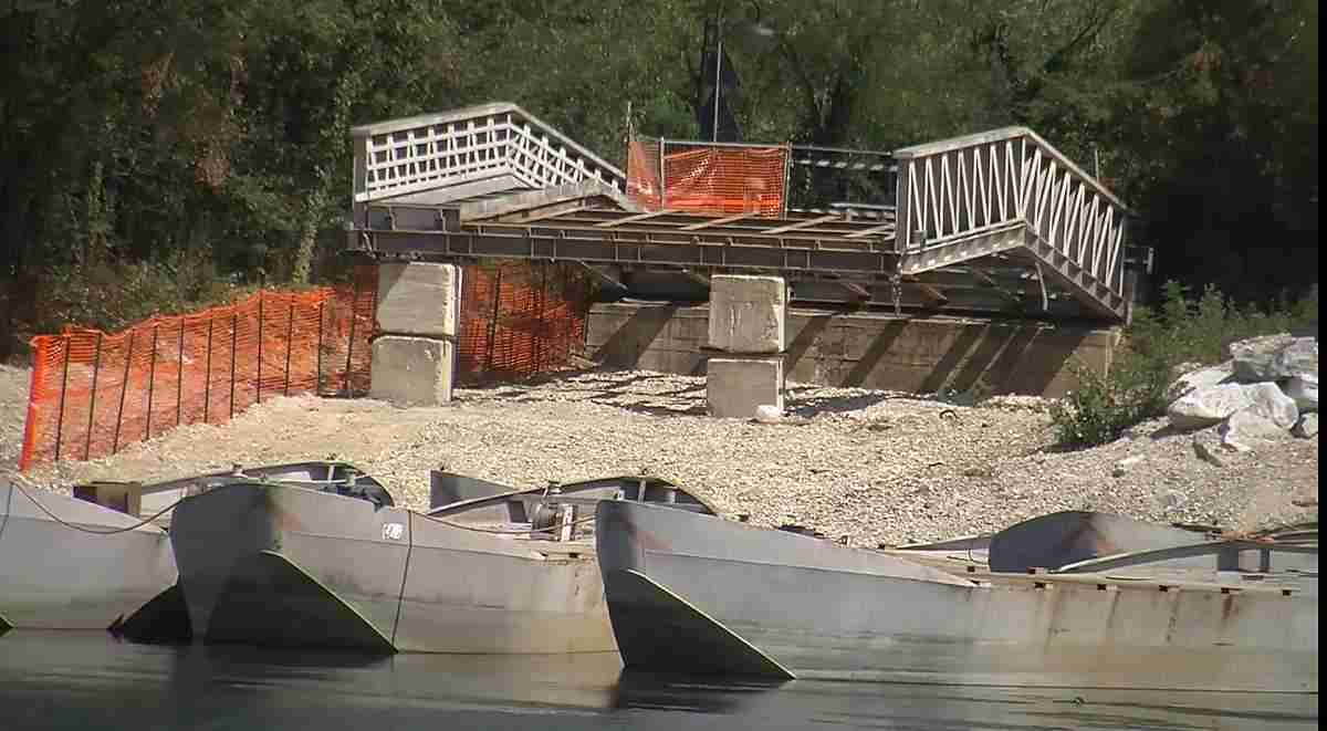 Bereguardo, slitta al 24 ottobre la riapertura del ponte di barche