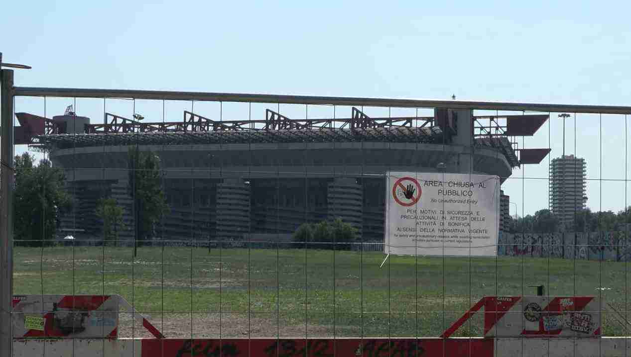 San Siro, parco chiuso per contaminazione: sostanze cancerogene