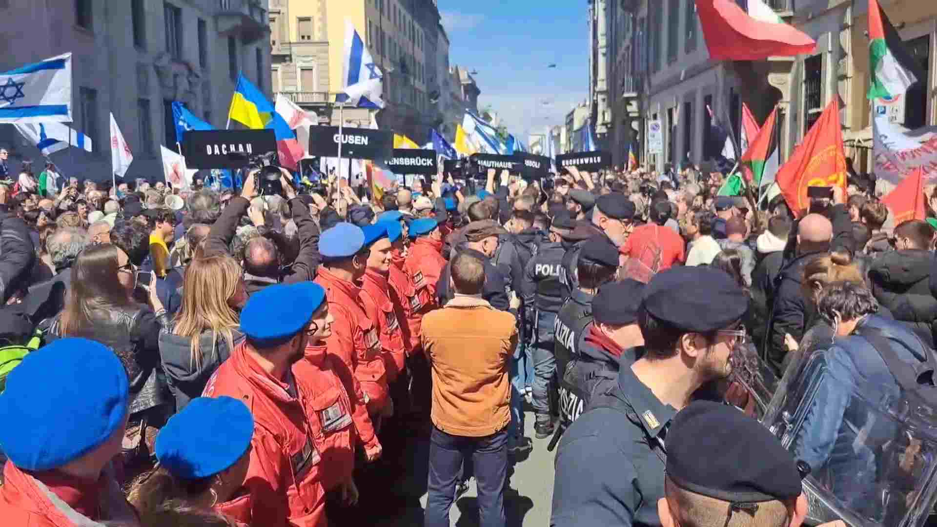 25 Aprile, la Brigata Ebraica denuncia le aggressioni di Milano