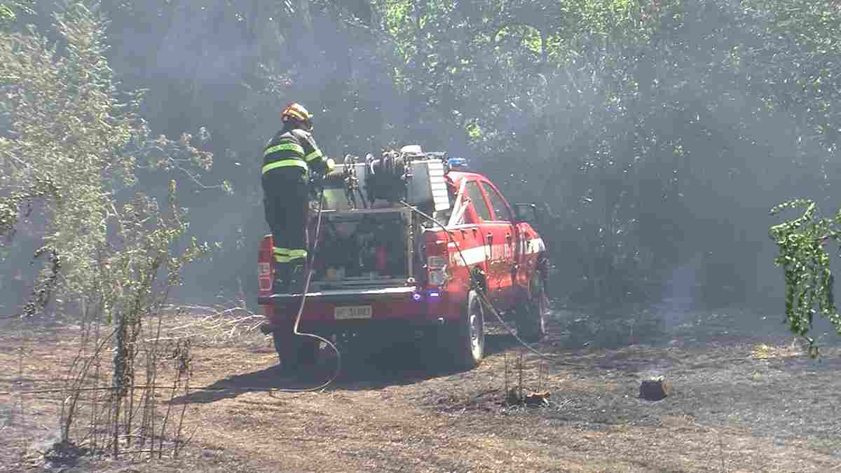 Vigevano, vigili del fuoco domano un incendio in una casotta in Strada Mora Bassa: nessun ferito, si indaga sulle cause