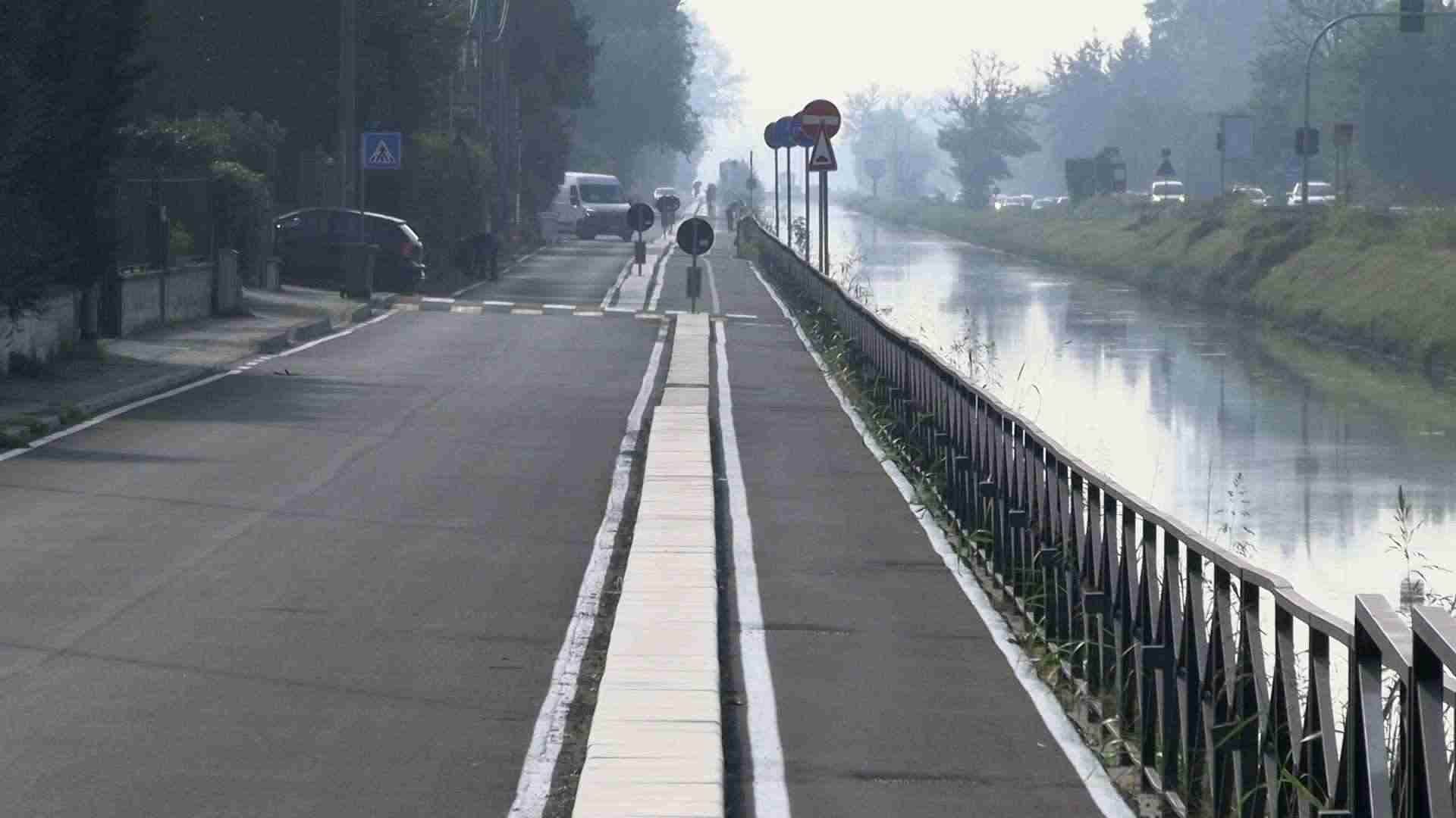 Ciclovia VenTo, polemiche sui lavori lungo il Naviglio: il caso in Provincia