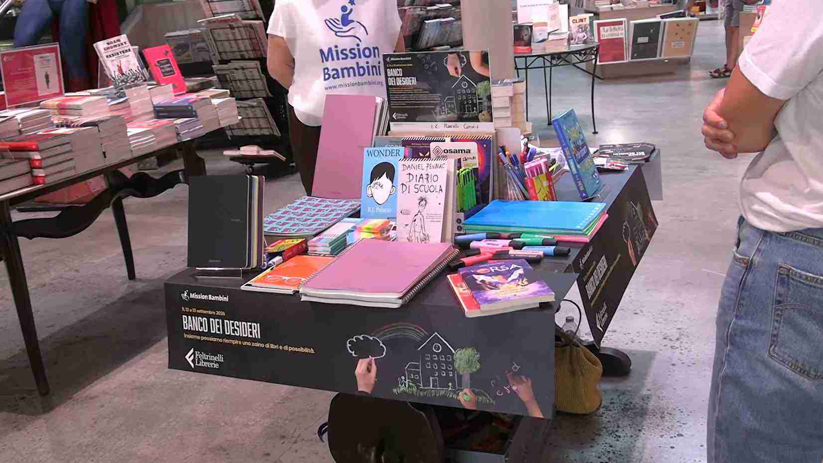 Banco dei Desideri, il ritorno a scuola diventa un gesto di solidarietà