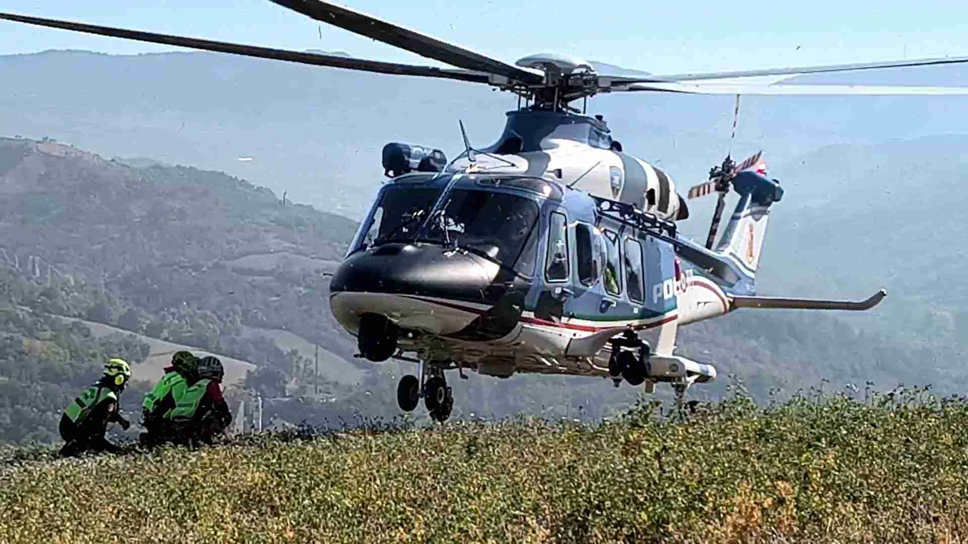 Bagnaria, esercitazione congiunta di Polizia e Soccorso alpino: ‘Così ci prepariamo alle emergenze’