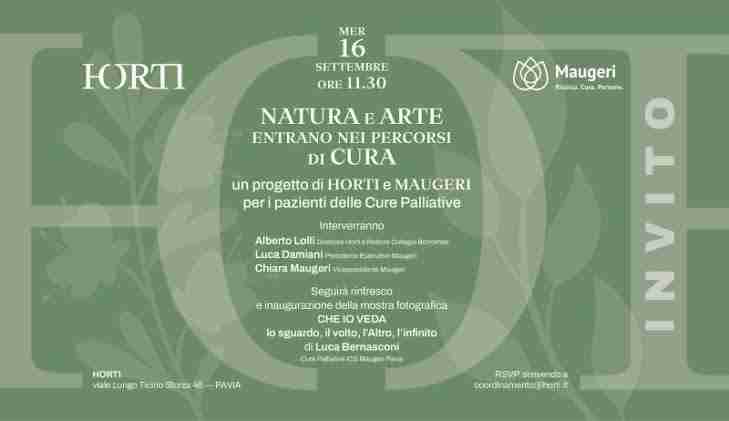 Arte Natura e Cura: la mostra del medico Luca Bernasconi negli spazi degli Horti